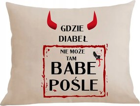 Párna párnahuzat Ahol Az Ördög Nem Tud Ott Baba Küldetés