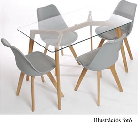 szék, szürke/bükk, BALI 2 NEW