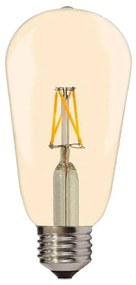Optonica ST64 Vintage Filament LED Izzó E27 4W 400lm 2700K meleg fehér arany üveg Edison 1870