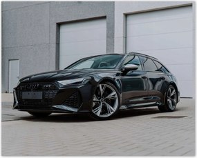 Poszterek 50x40 Fekete Audi autó