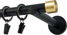 Függönykarnis szimpla Fém 19mm Luna Gold 320cm