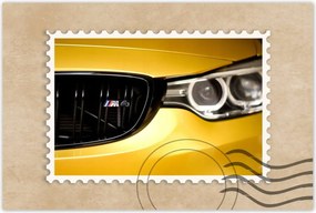 Poszterek 90x60 Sárga Bmw