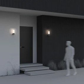 Maytoni O418WL-01GR - Kültéri fali lámpa WILLIS 1xE27/60W/230V IP54 antracit