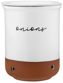 Terrakotta hagymatartó doboz Eco – Ladelle