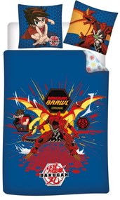 Bakugan Dragon Battle ágyneműhuzat 140×200cm, 63×63 cm microfibre