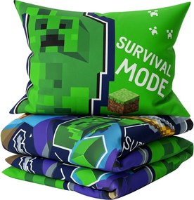Gyerek ágyneműhuzat MINECRAFT MOOD színes Ágyneműhuzat mérete: 70 x 80 cm | 140 x 200 cm