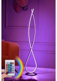 Állólámpa, Infinity Fekete - Multicolor