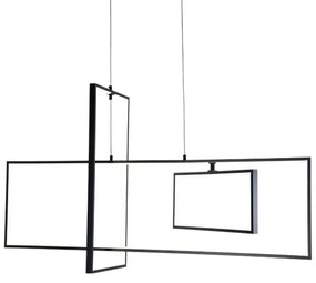ONLI - LED Csillár zsinóron SQUID LED/60W/230V 4000K fekete
