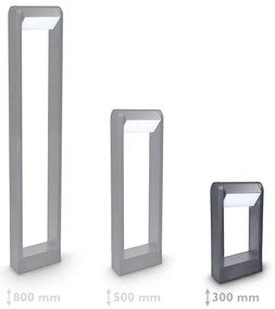 Brilagi - LED Kültéri lámpa CROTONE LED/7W/230V antracit IP54 30 cm