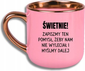 Bögre Rózsaszín Elegáns Nagy Vicces Ajándék Nagyszerű!