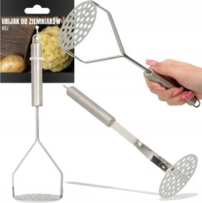 Burgonyatörő Prága Habverő Rozsdamentes Acél Kerek Qi