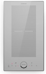 Klarstein Delicatessa Domino Prime, beépített indukciós főzőlap, 2 zónás, 3500 W, önállóan működő