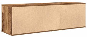 TV szekrény Régi fa 120x34x37 cm Gépelt fa