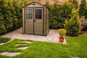 Kerti ház Keter Scala 6 x 8 világosbarna