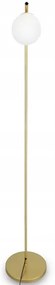 Állólámpa 1xE27/40W/230V arany/fehér
