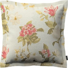 Párnahuzat 45x45 nagy virágok kék alapon