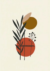 Poszter 42x59,4cm Kontraszt a botanikában