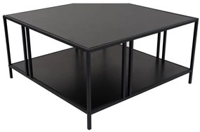 Dohányzóasztal Uranüs - Black Chipboard