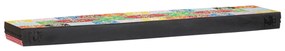 fali polcok 2 db 100x20x6 cm tömör mangófából