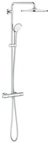 Zuhanyrendszer GROHE Euphoria a falra termosztatikus csapteleppel króm 26075001