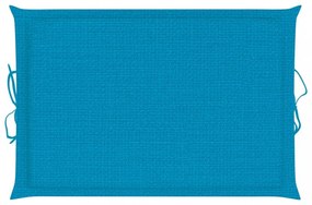 kék oxford szövet napozóágy párna 186 x 58 x 3 cm