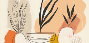 Poszter 91,3x44,5cm Botanikai vázlatok