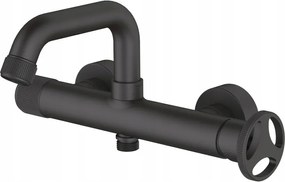 Kádtöltő Csaptelep Fali Sea Horse Loftea Black