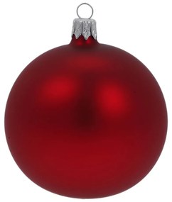 3 db-os piros üveg karácsonyi dekoráció készlet - Ego Dekor