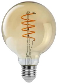 Rábalux 1419 filament LED E27 G95 gömb fényforrás, 4W, 2200K, 200 lm, Ambiance