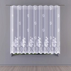 Mg Függöny 623/935 Fehér 250x180cm Kész Szalaggal M