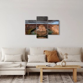 Tó a sziklában képe (90x60 cm)