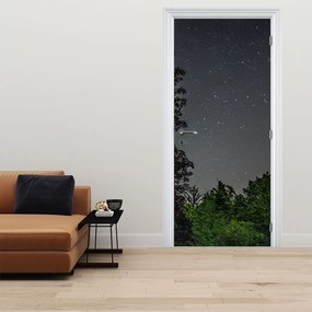 Fotótapéta ajtóra - Éjszakai égbolt (95x205cm)