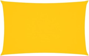 vidaXL sárga téglalap alakú oxford-szövet napvitorla 2,5 x 5 m