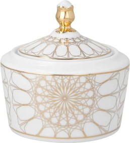 Ćmielów Jenny Solaris Cukortartó H107 fehér