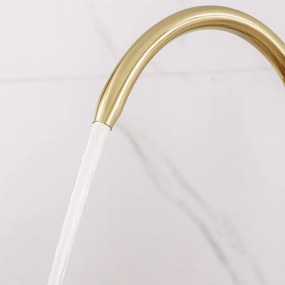 Rea Eco Fresh, mosogató csaptelep kifolyóval ivóvízszűrőhöz, fényes arany, REA-B8989