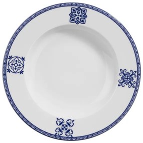 24 darabos kék porcelán étkészlet