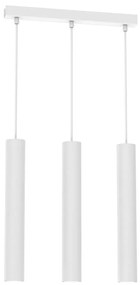 Csillár zsinóron HUDSON 3xGU10/8W/230V fehér