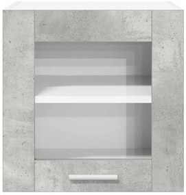 Függő szekrény Riga 2 pcs Beton Szürke 40 x 31 x 40 cm Faanyag