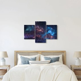 Kép - Éjszakai égbolt (90x60 cm)