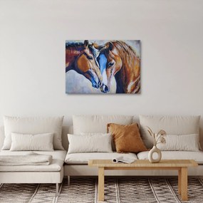 Kép - szerelmes lovak (70x50 cm)