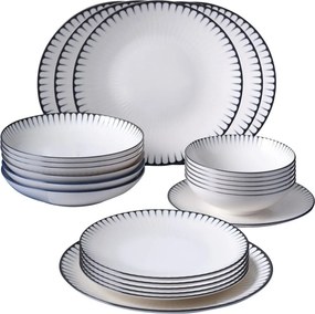 24 részes porcelán étkészlet