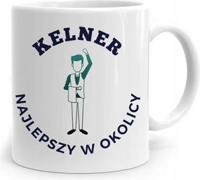 Pincérnek Ajándék Bögre A Legjobb A Környéken fényképes nyomtatással