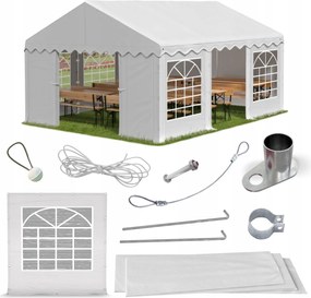 6x6 Party sátor Kerti pavilon Das 240 S