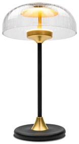 ALTAVOLA DESIGN-LA104-T VITRUM Fekete Színű Asztali Lámpa LED 7,2W IP20