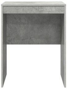 Íróasztal Beton szürke Beton 60 x 50 x 76 cm Egyszerű Íróasztal