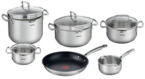 Rozsdamentes acél edény készlet 10 db-os Duetto+ – Tefal