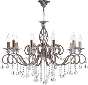 MAYTONI RC247-PL-10-R GRACE Kristály Csillár Sárgaréz E14 IP20