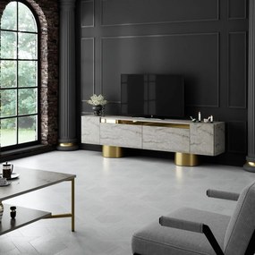 Bohem Travertine and Gold TV-állvány