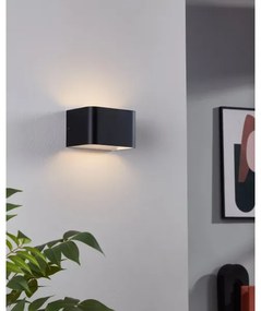 Eglo 901016 - LED fali lámpa SANIA LED/6W/230V 3000K fekete