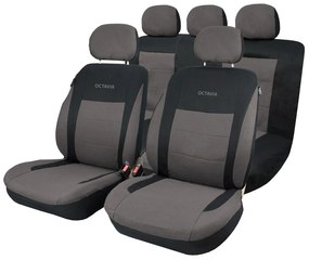 Cappa Autóülés huzatok SOFIA OCTAVIA Lima fekete/szürke